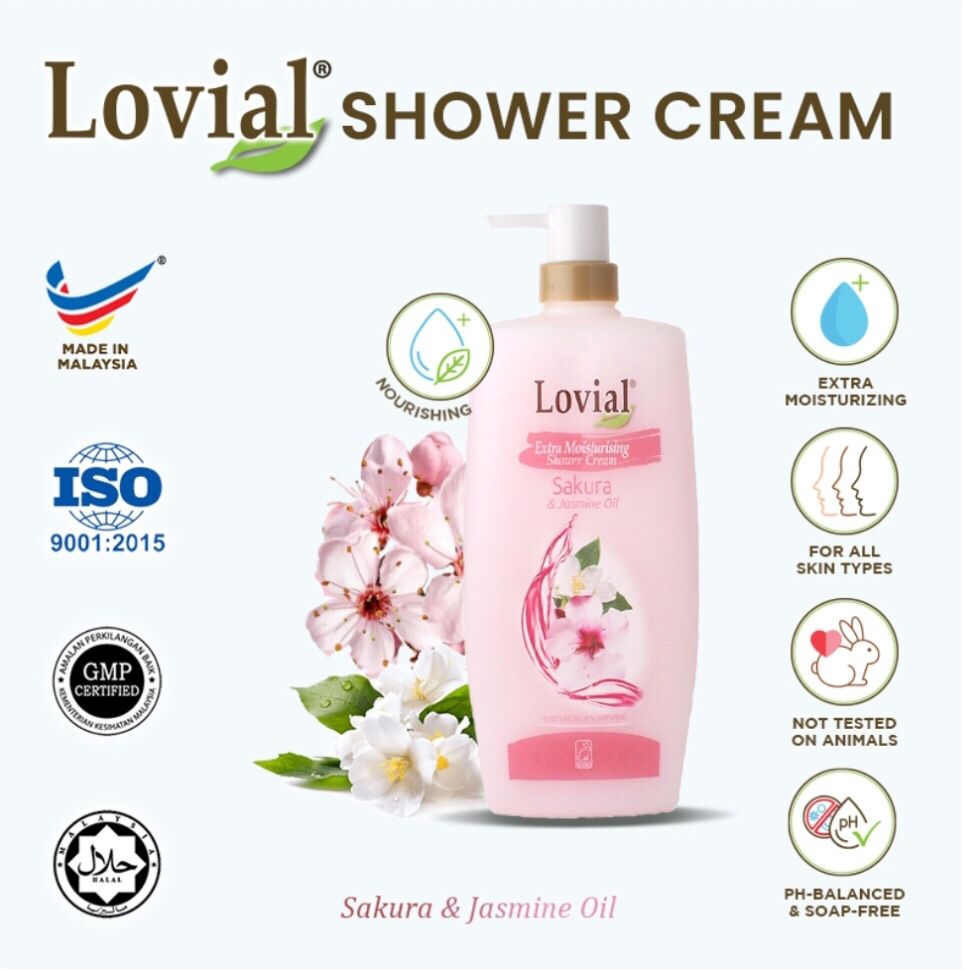 SAKURA AND JASMINE SHOWER CREAM