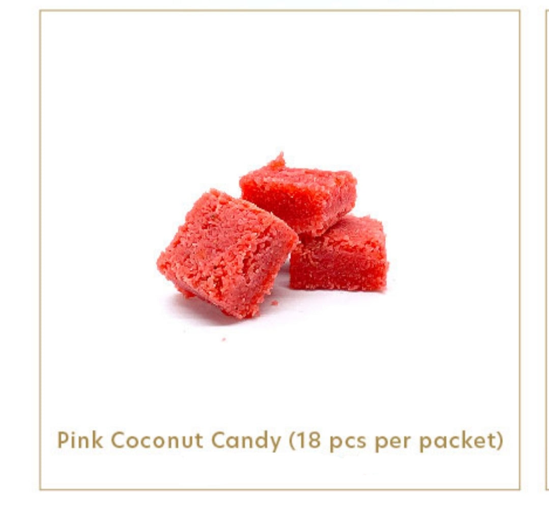 Classic Pink Coconut Candy